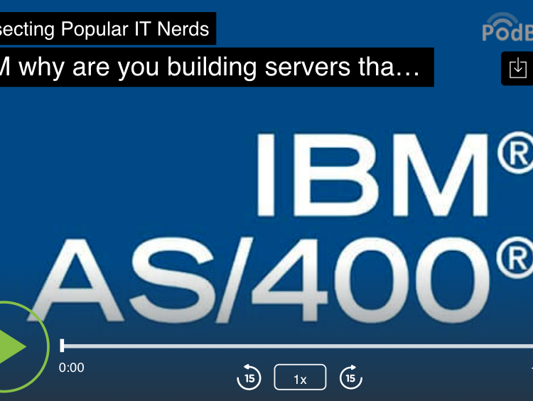 IBM why are you building servers that last long, don't break