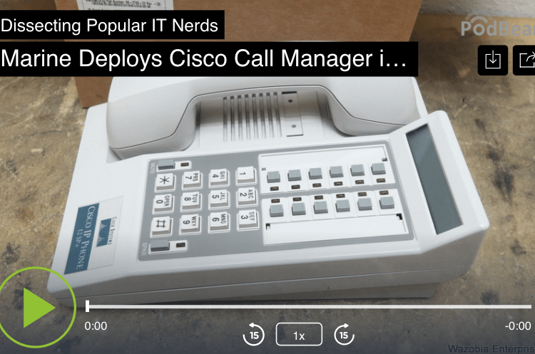 Marine Deploys Cisco Call