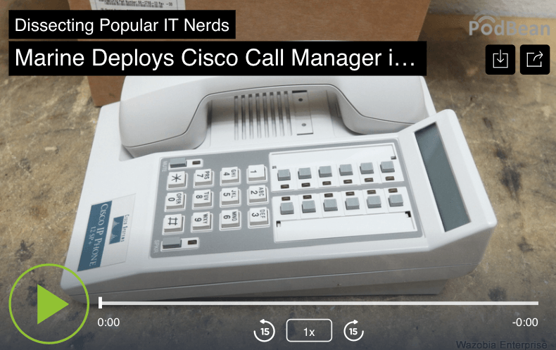 Marine Deploys Cisco Call