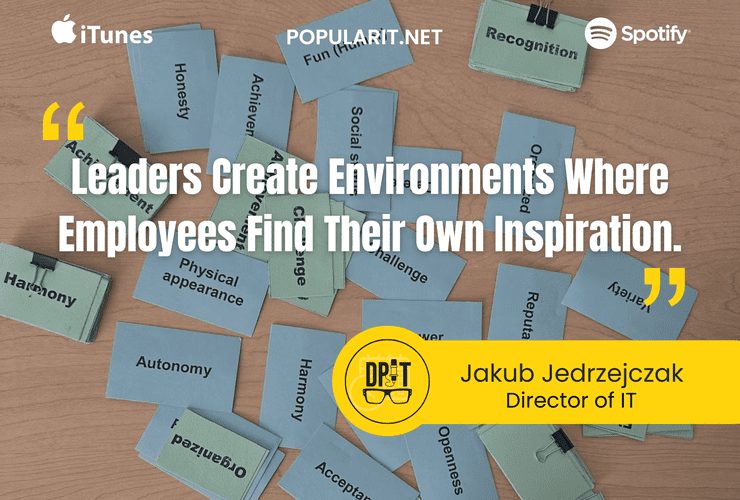 Jakub Jedrzejczak on Creating Inspiring Environments in IT Leadership